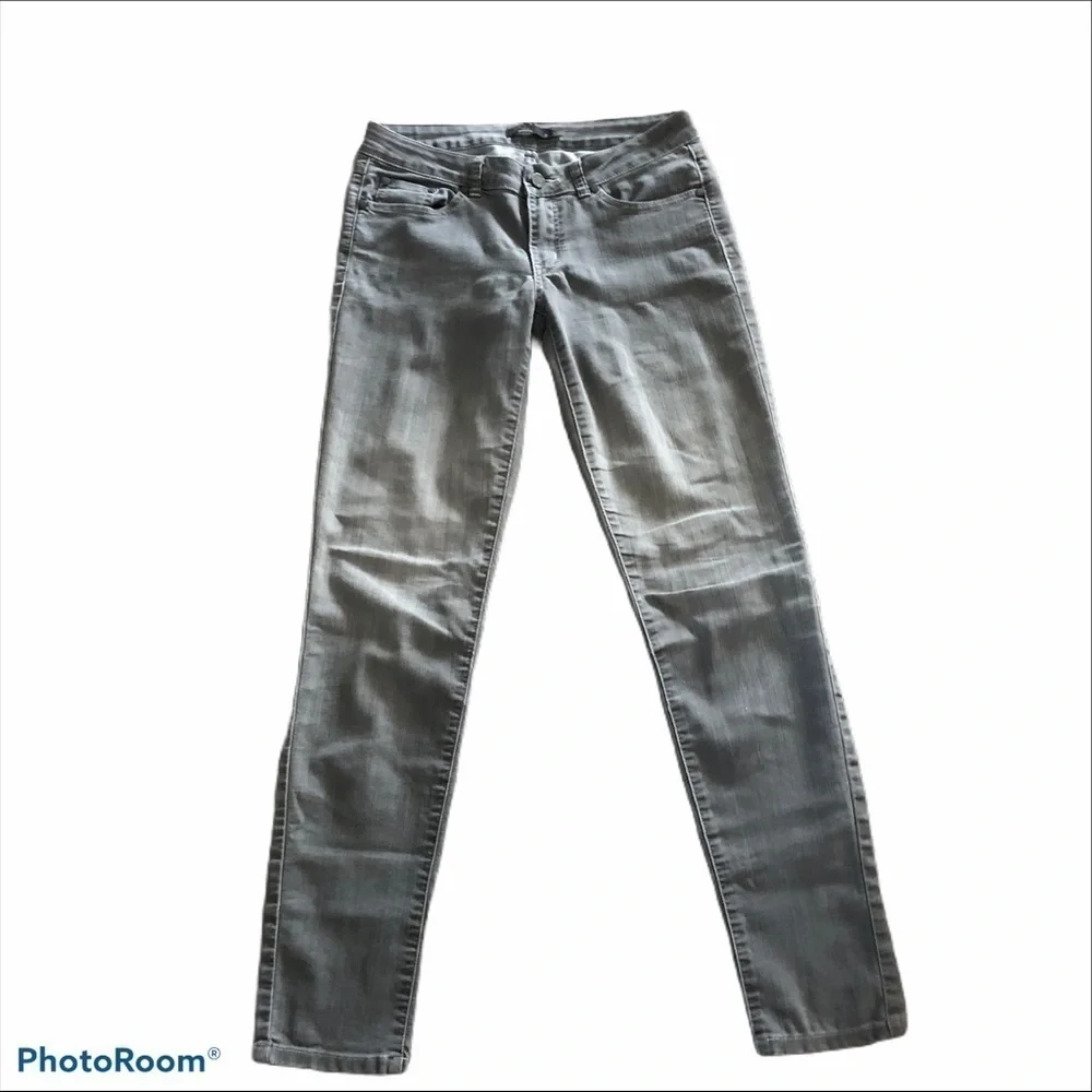 Prana Faded Gray Soft Stretch Skinny Jean 6X31 Casual Fall Fashion